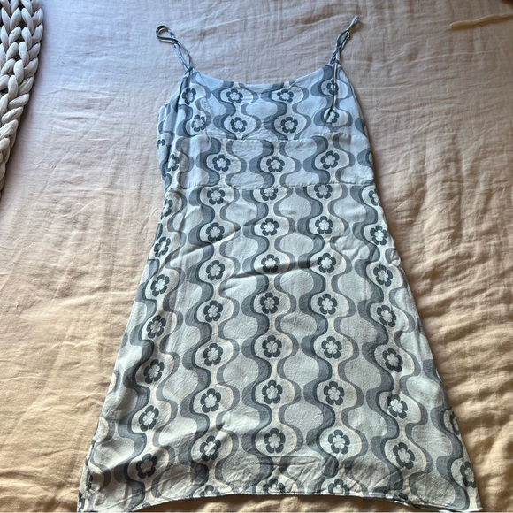 Aritzia Sunday best blue mini dress - Picture 1 of 8